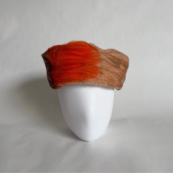 None and/or Unknown Accessories - D’ORSAY DORSAY Vintage Feather Pillbox Statement Church Hat